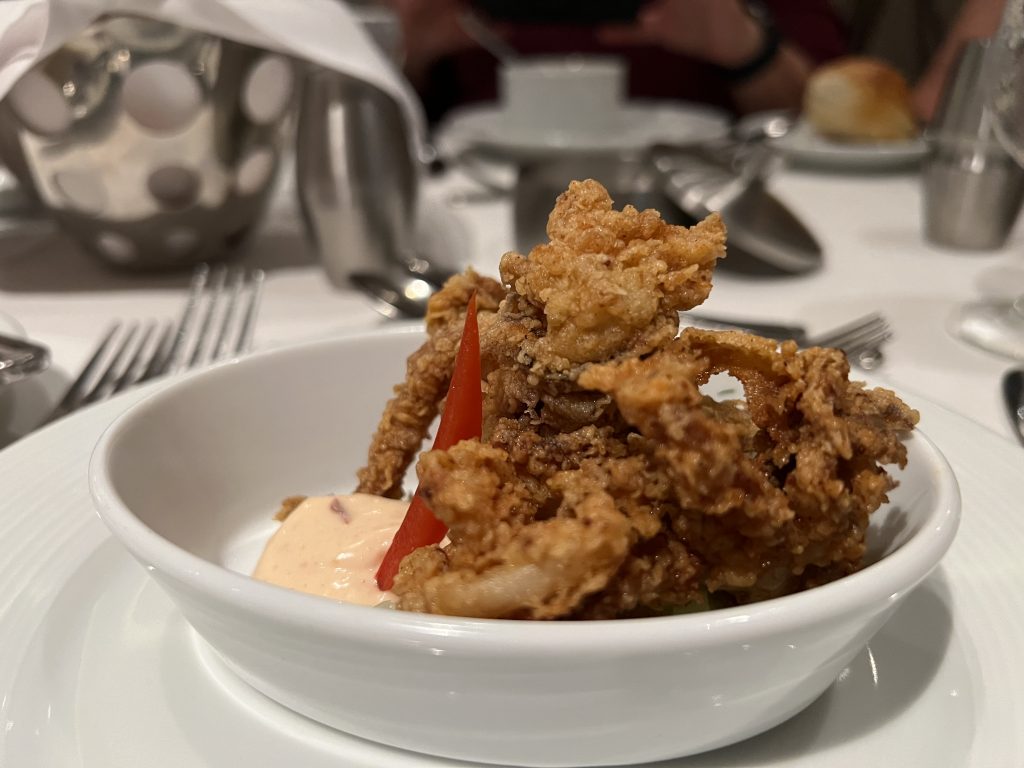 Crispy Buttermilk Calamari — Cruise Food Photos — Sea Day on Symphony of the Seas — Royal Caribbean UGC Cruise Blog