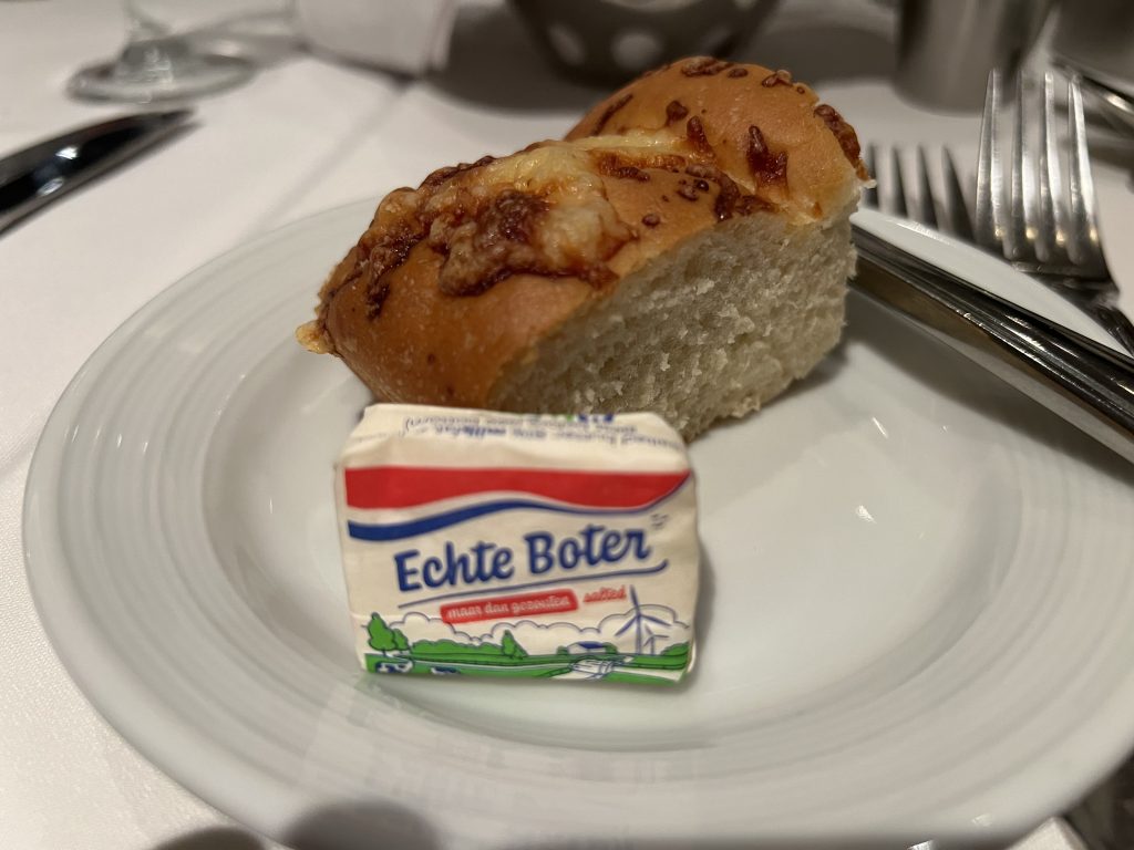 Cheesy Dinner Roll — Cruise Food Photos — Sea Day on Symphony of the Seas — Royal Caribbean UGC Cruise Blog