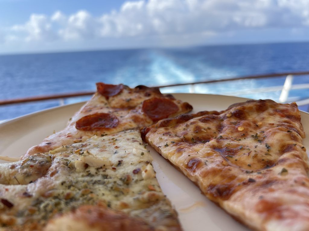 Sorrento's Pizza Photos — Sea Day on Symphony of the Seas — Royal Caribbean UGC Cruise Blog