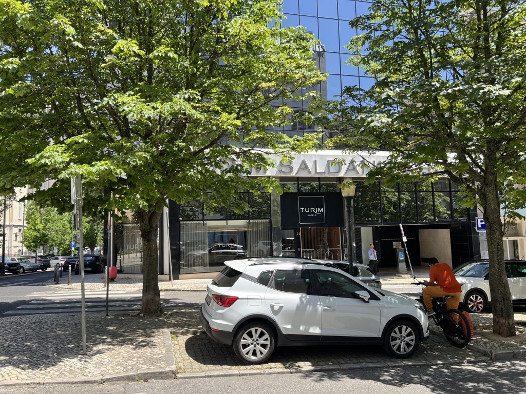 Outside Turim Saldanha — Lisbon Hotel Review