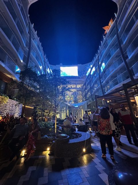 Central Park at Night — Utopia of the Seas Review — Cruise UGC Creator