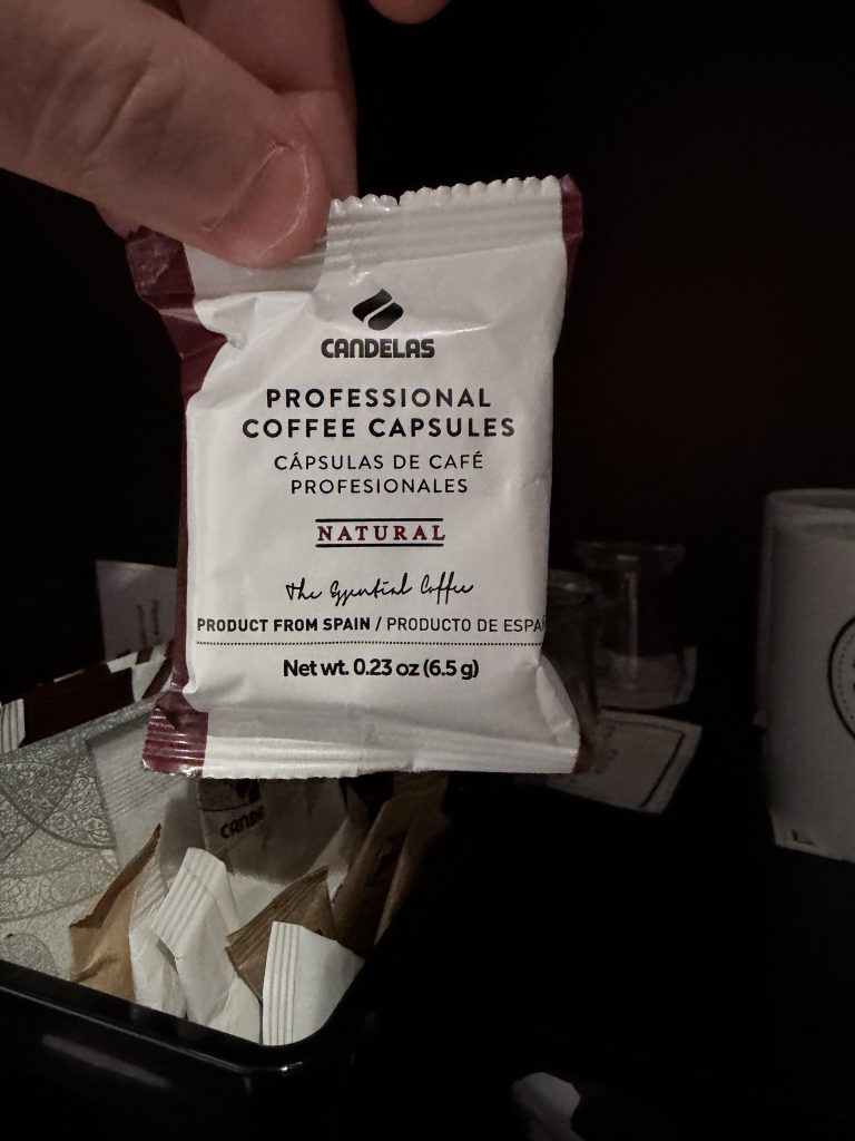 Candelas Coffee Capsule — Eurostars Universal Lisboa — Lisbon Hotel Review
