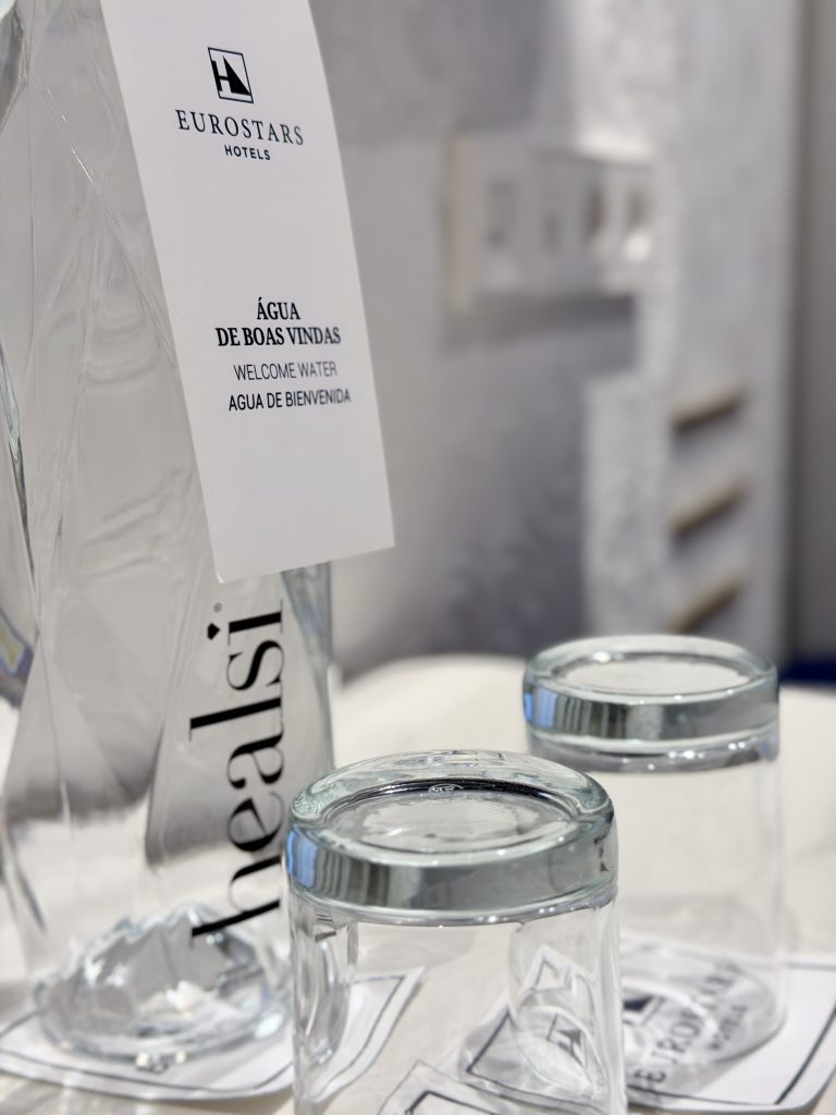 Welcome Water — Eurostars Universal Lisboa — Lisbon Hotel Review