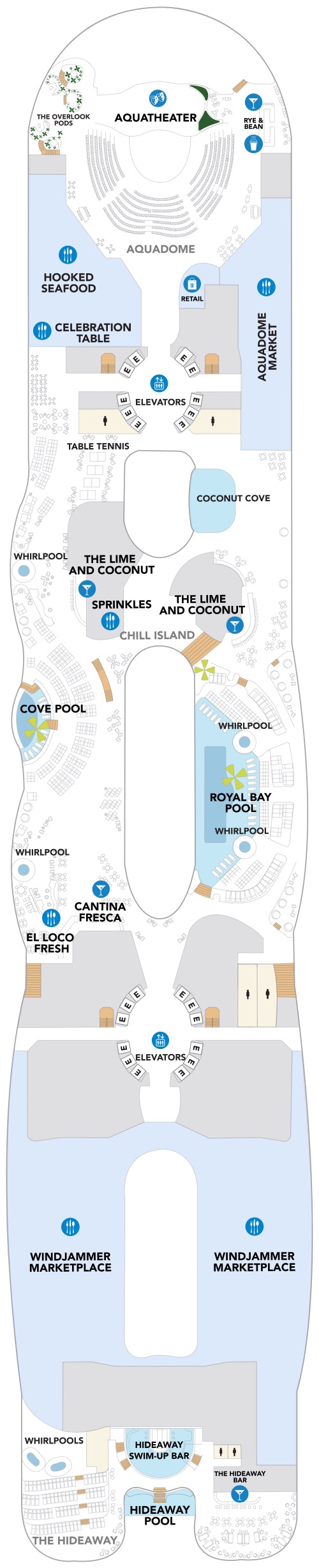 Hero of the Seas Deck Plans PDF Deck 15