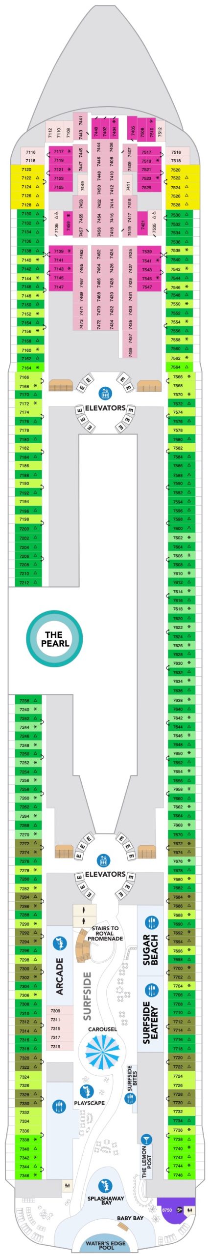 Hero of the Seas Deck Plans PDF Deck 7