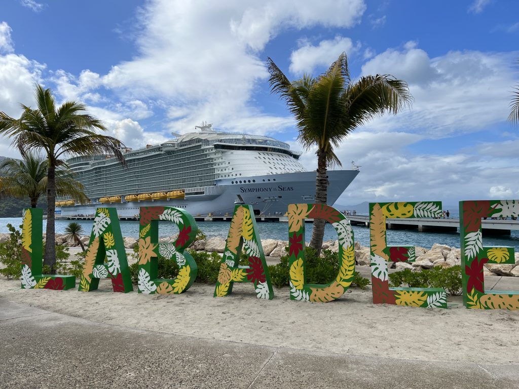 Labadee Sign — Labadee Haiti Royal Caribbean Review