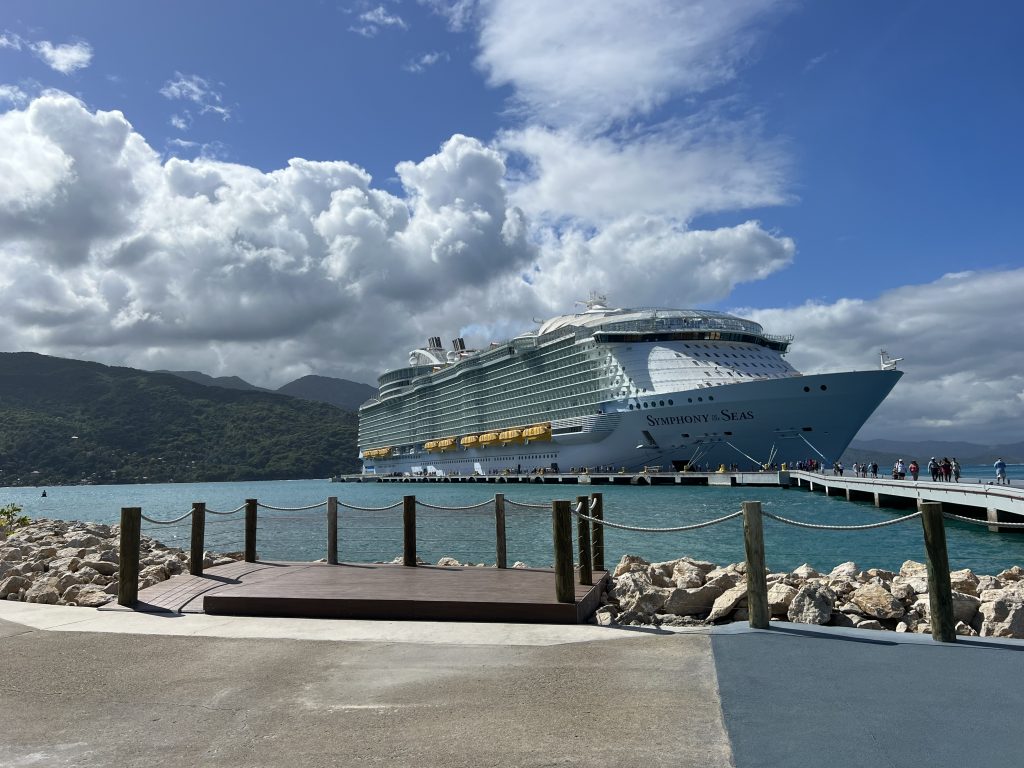 One day on Labadee, Haiti
