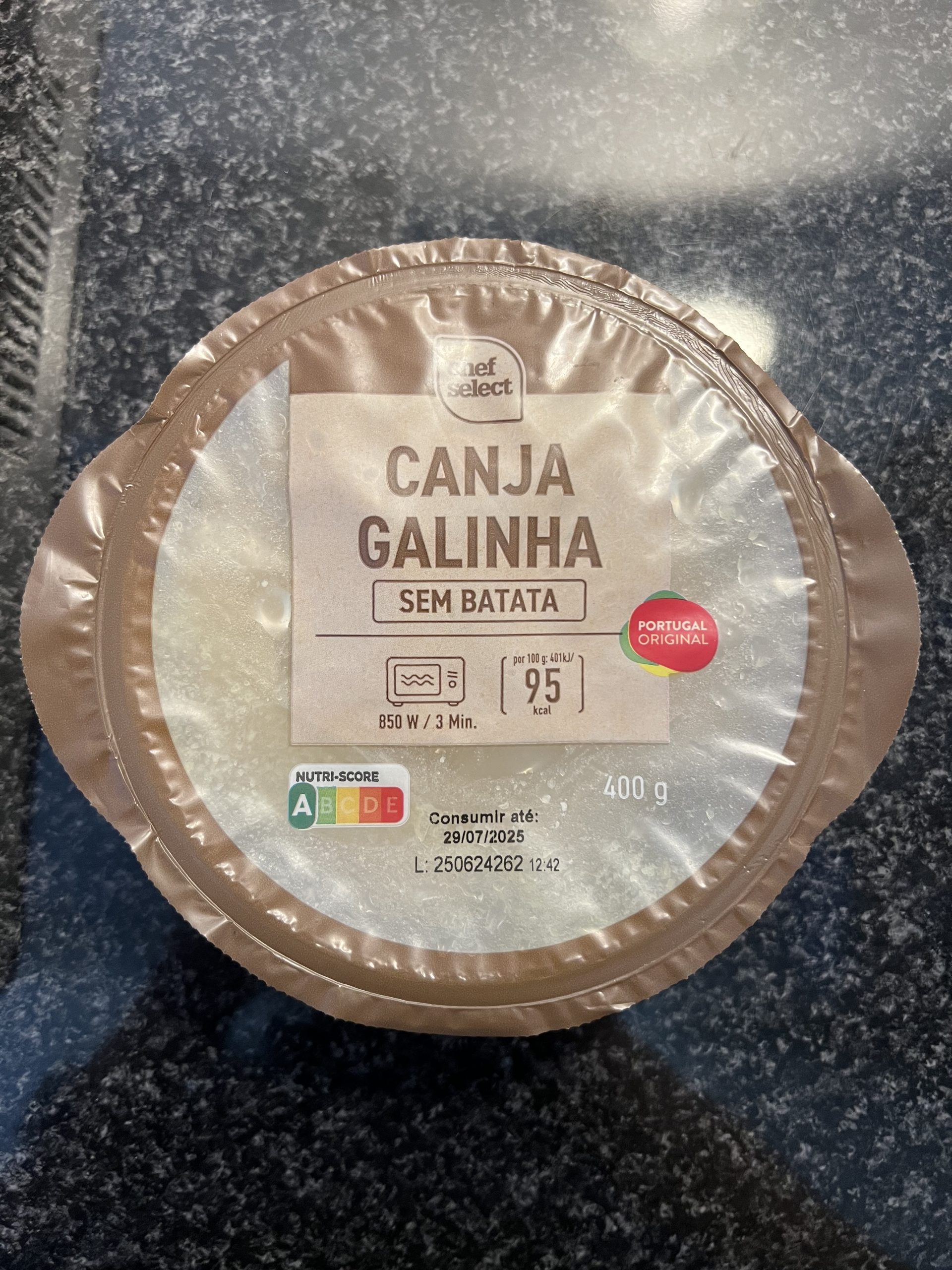 Chef Select Canja de Galinha Sem Batata Review — Lidl Portugal Chicken Soup Taste Test