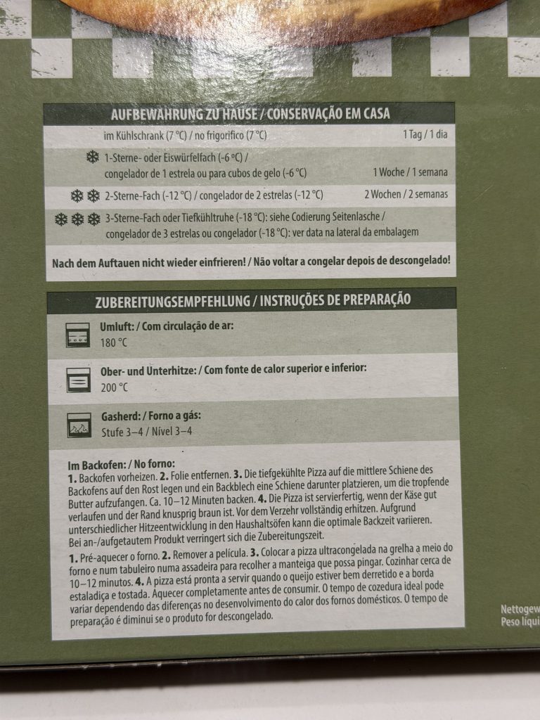 Trader Joe's Garlic Bread Pizza Cooking Instructions