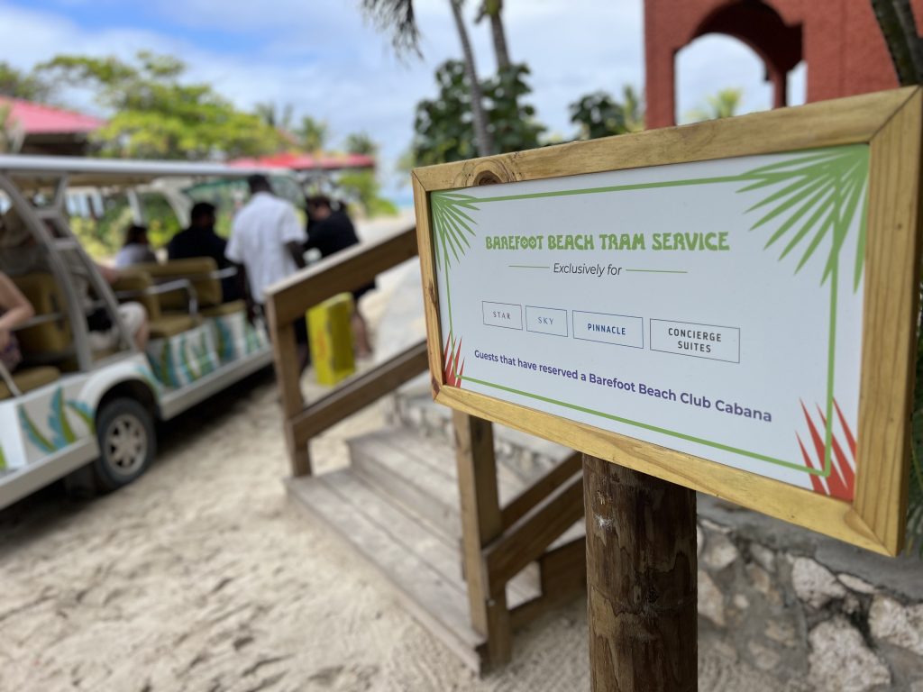 Barefoot Tram Service — Labadee Haiti Royal Caribbean Review