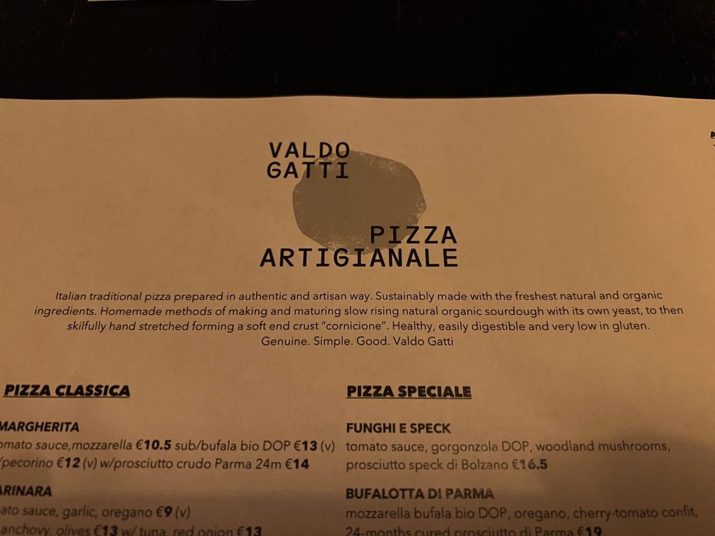 Valdo Gatti Review Best Sourdough Pizza in Lisbon Barrio Alto