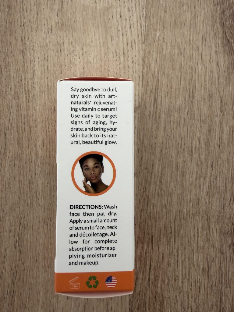 Art Naturals Vitamin C Serum Packaging