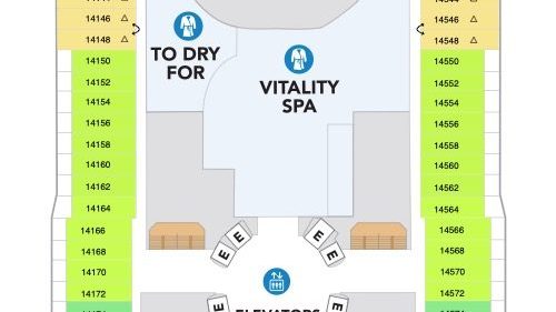 Hero of the Seas Deck 14 — Staterooms, Deck Plan, Features & Guide