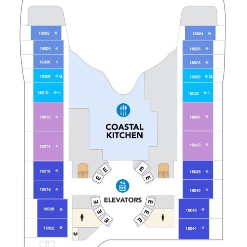 Hero of the Seas Deck 16 — Suites, Deck Plan, Features & Guide