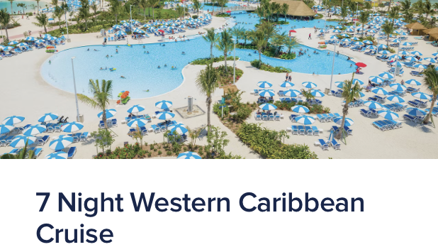 Hero of the Seas itineraries & Pricing — 7 Night Western Caribbean