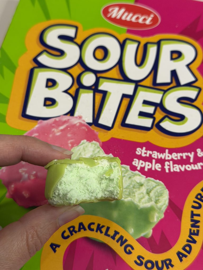 Aldi Mucci Sour Bites Review — Green Apple Inside | Aldi Portugal Reviews