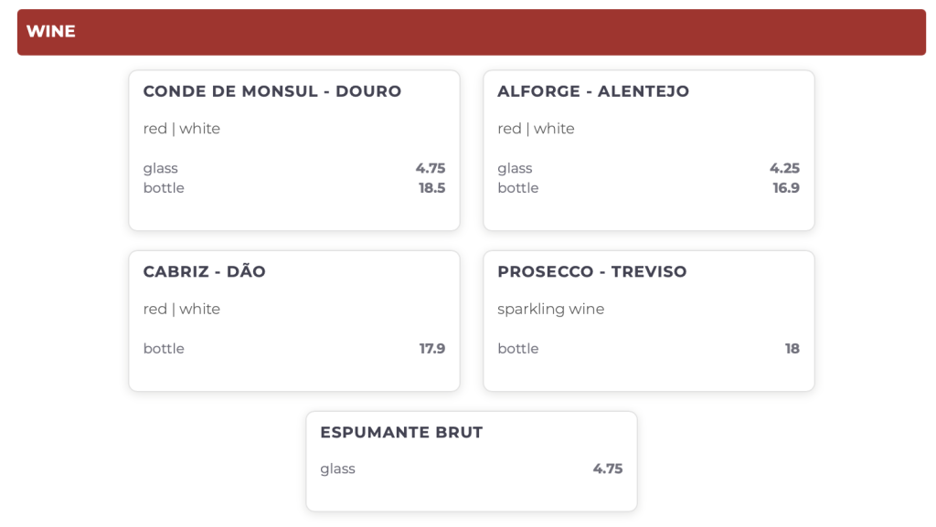 Lisbon Pizzeria Santa Chiara Photo Review β Menu with Prices Wine