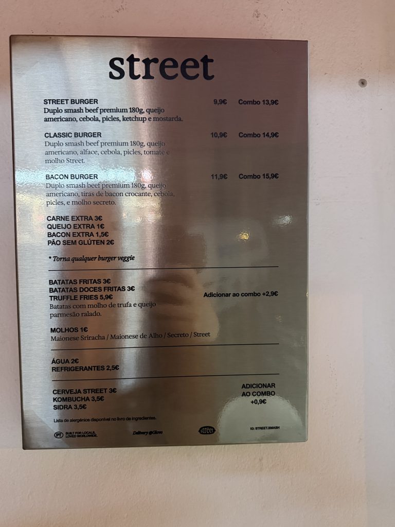 Street Smash Burger Lisbon Review Alvalade Menu Photos || Best Smash Burger in Lisbon?