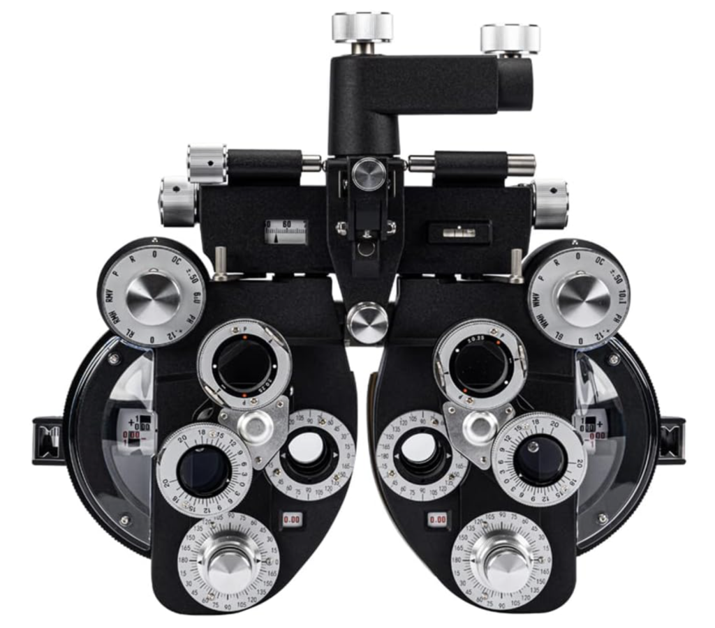 It's a Phoropter! Multi Opticas Portugal Eye Exam Review