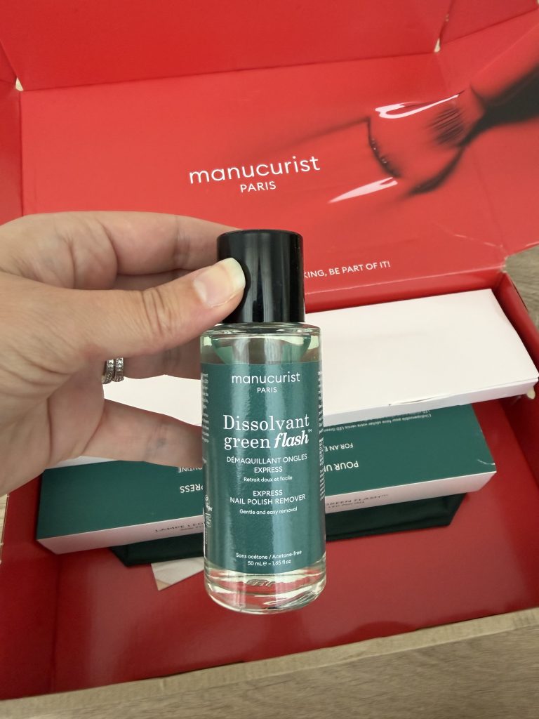 Manucurist Green Flash Starter Kit Unboxing & Review — Gel Polish Remover Glass Bottle