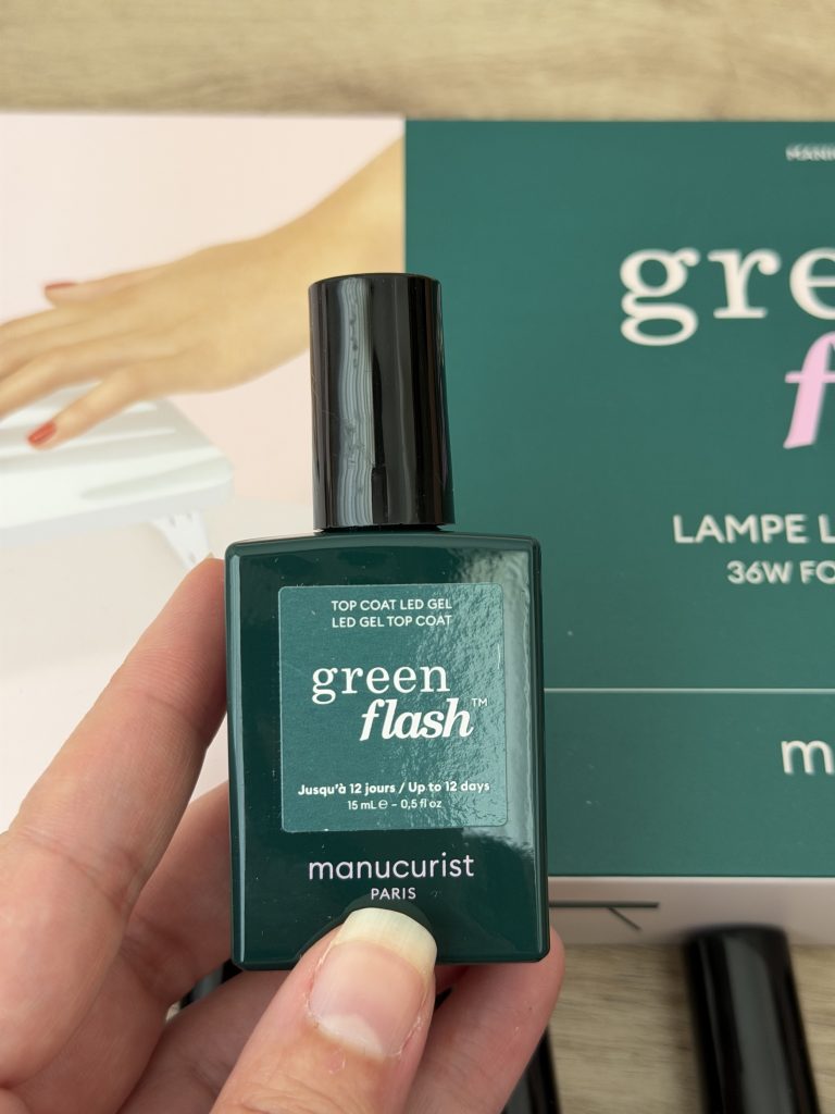 Manucurist Green Flash Starter Kit Unboxing & Review — Top Coat Bottle