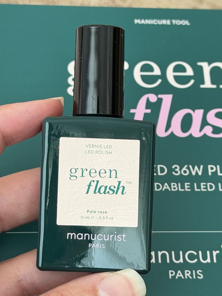 Manucurist Green Flash Starter Kit Unboxing & Review — Green Flash LED Gel Polish Bottle in Shade Pale Rose