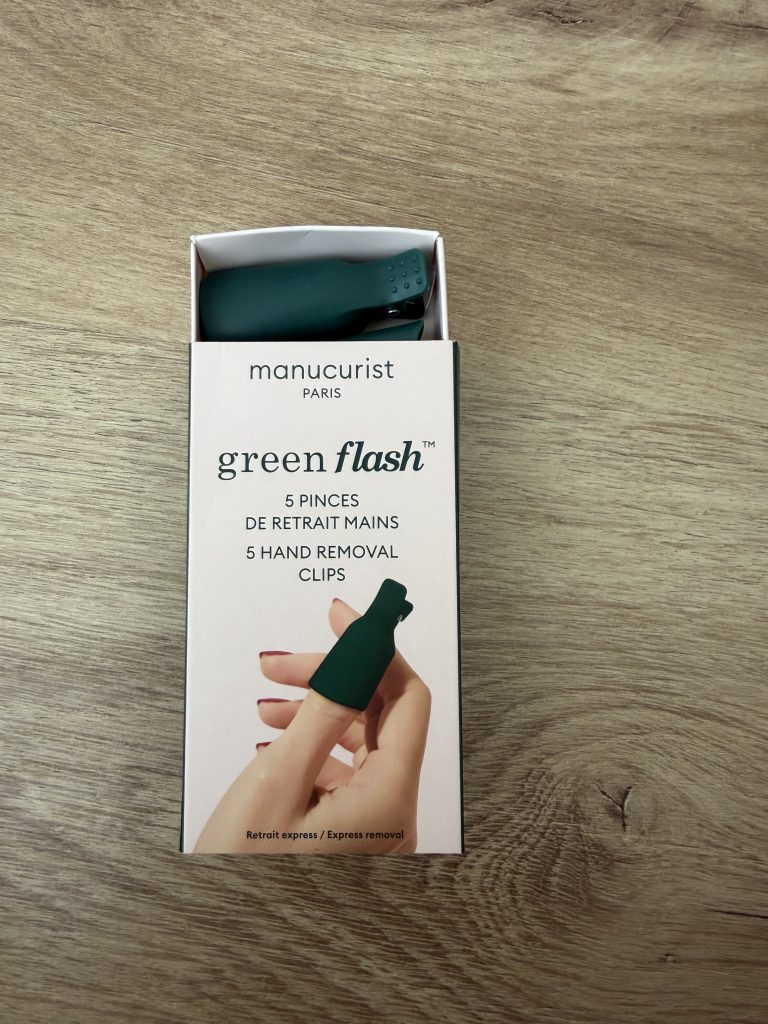 Manucurist Green Flash Starter Kit Unboxing & Review — Removal Clips Packaging Drawer