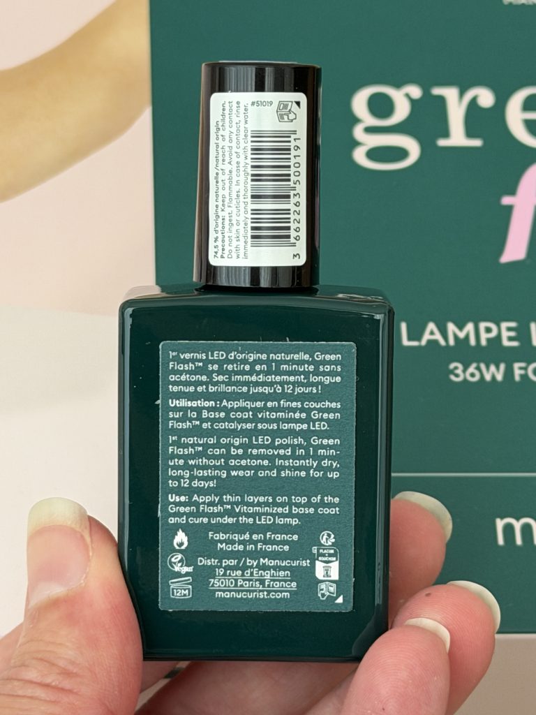 Manucurist Green Flash Starter Kit Unboxing & Review — Green Flash LED Gel Polish Bottle in Shade Ultramarine How to Use Instructions