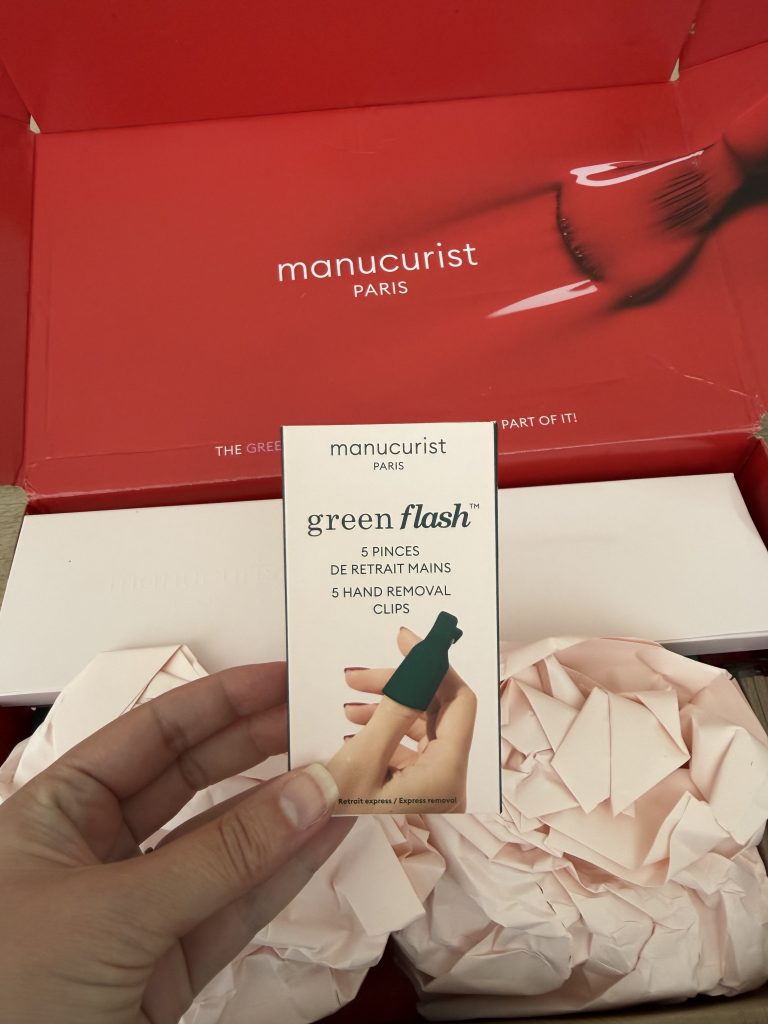 Manucurist Green Flash Starter Kit Unboxing & Review — Removal Clips