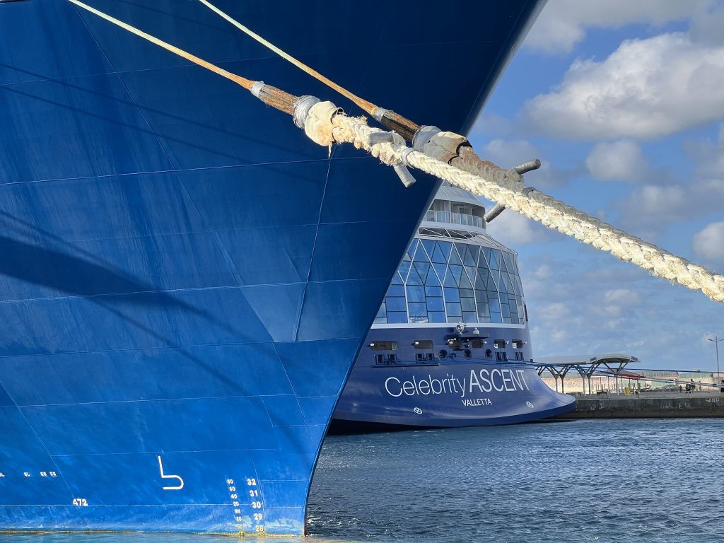 View of Celebrity Ascent  in Nassau, Bahamas Cruise Port | Celebrity Ascent Review Western Caribbean Itinerary