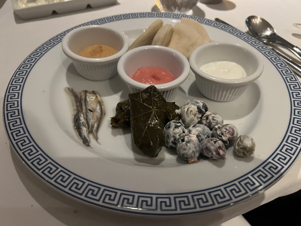  Greek Mezze Board | Celebrity Ascent Cruise Food Reviews and Pictures