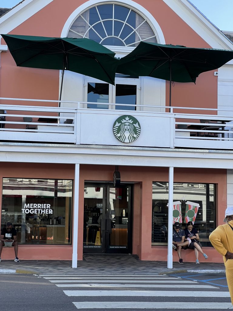 View Starbucks Coffee in Nassau, Bahamas | Celebrity Ascent Review Western Caribbean Itinerary