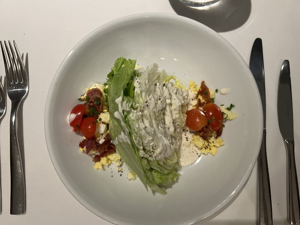 The Wedge Salad | Celebrity Ascent Cruise Food Reviews and Pictures