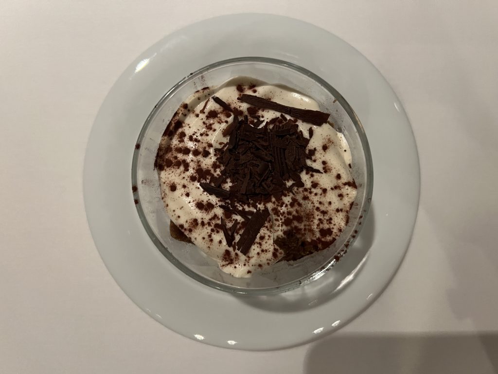 Tiramisu Dessert | Celebrity Ascent Cruise Food Reviews and Pictures