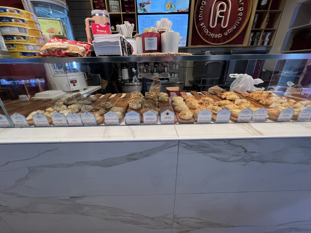A Family Brickell Review Photos — Empanada Line Up | Miami Too Good To Go