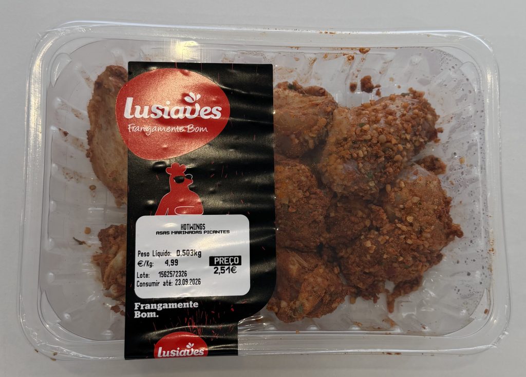 Aldi Hot Wings Review — Lusiaves Package | Aldi Finds Portugal
