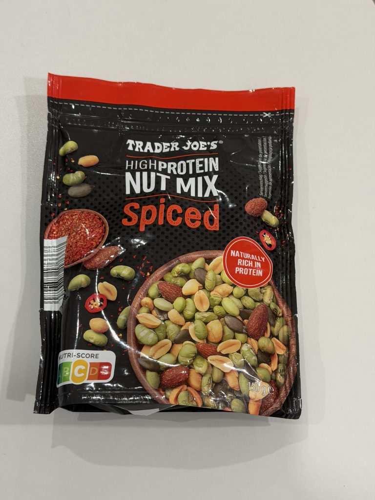 Trader Joe's High Protein Nut Mix Review — Pouch | Aldi Finds Portugal
