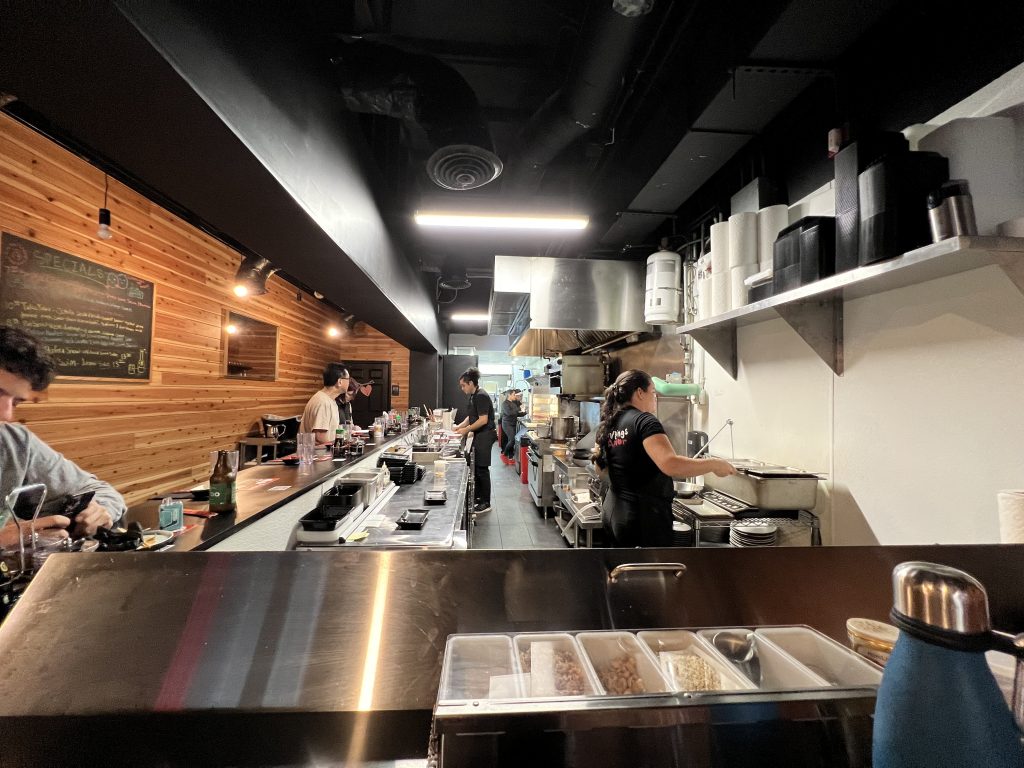 Dumplings Mi Amore Review Photos — Inside Counter | Miami Restaurant Reviews