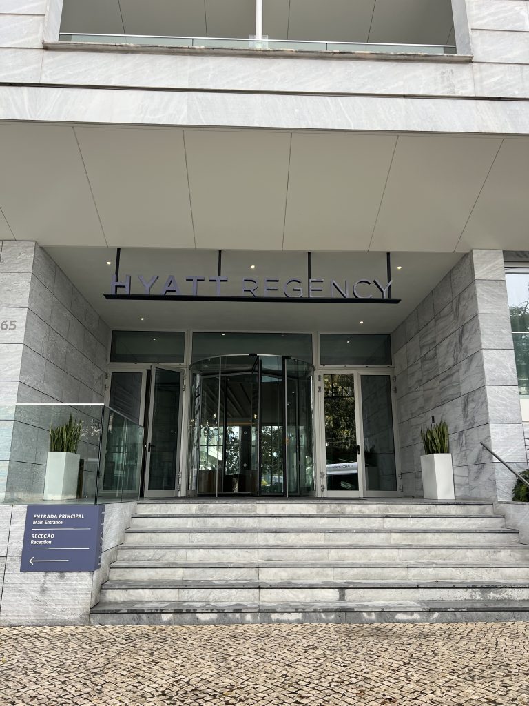 Hyatt Regency Lisbon Review Photos — Entrance | Portugal Travel Blog