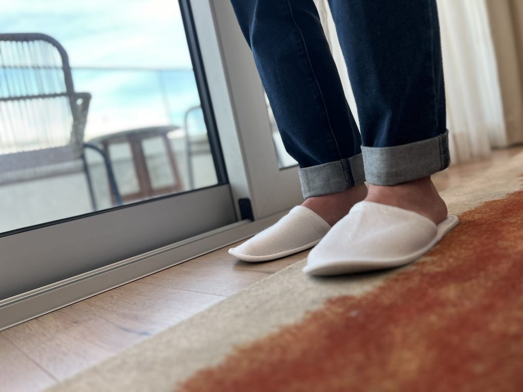 Hyatt Regency Lisbon Review Photos — Slippers! | Portugal Travel Blog