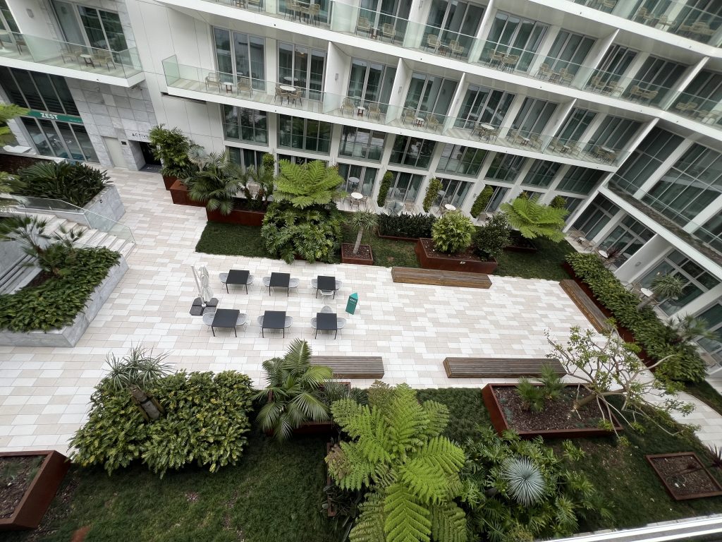Hyatt Regency Lisbon Review Photos — Standard Queen Room Courtyard View | Portugal Travel Blog