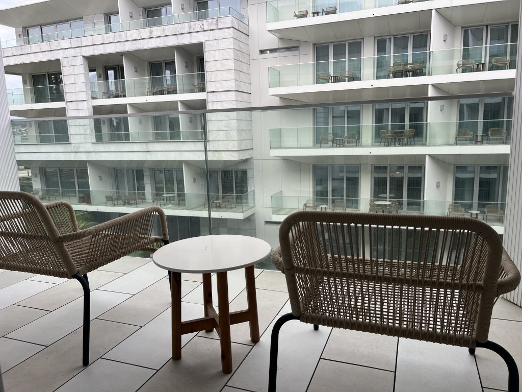 Hyatt Regency Lisbon Review Photos — Standard Queen Room Terrace View | Portugal Travel Blog