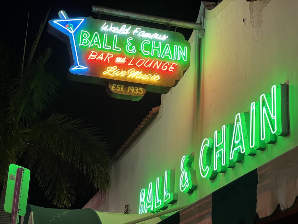The World Famous Ball & Chain Bar and Lounge Historic Building in Little Havana, Miami | Calle Ocho