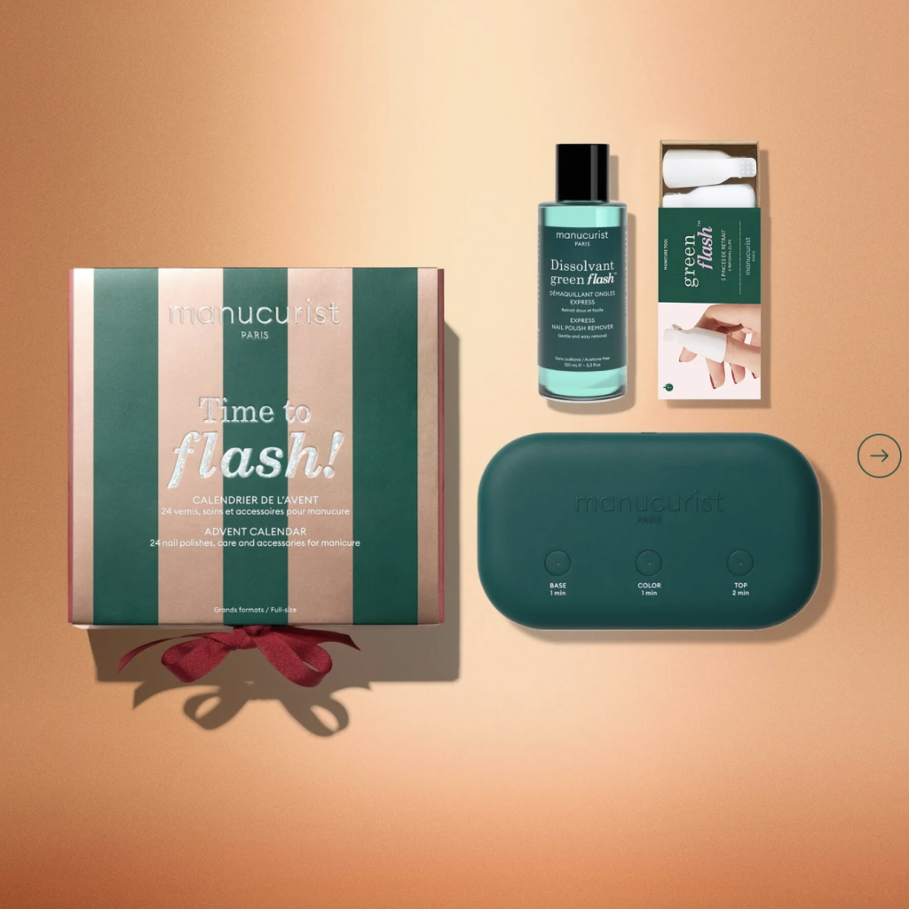 Manucurist Advent Calendar with Green Flash Remover and Lamp Bundle Discount 2026