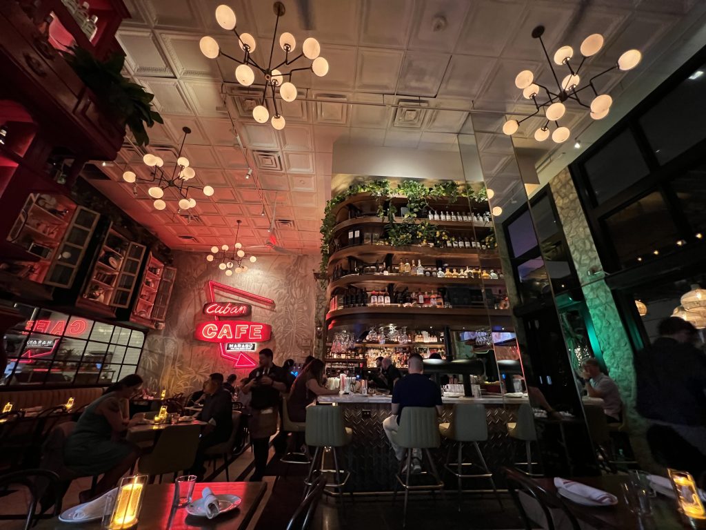 Marabu Cuban Miami Review — Decor | Miami Happy Hour Restaurant