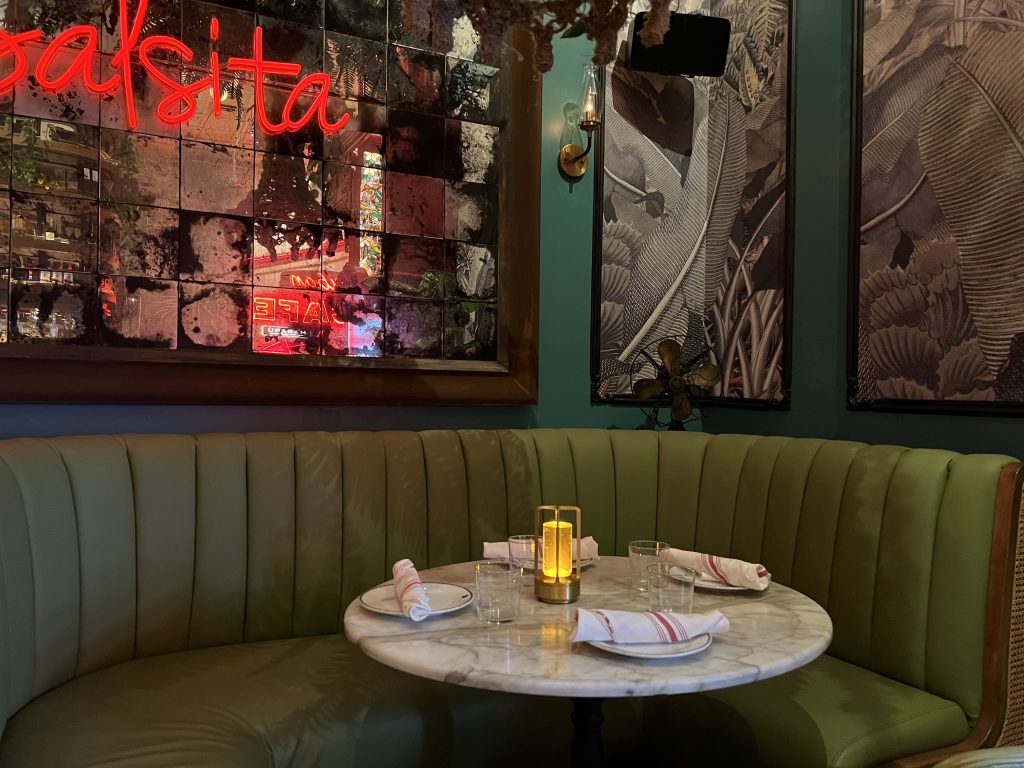 Marabu Miami Review —Upscale Dining Table | Miami Happy Hour Cuban Restaurant
