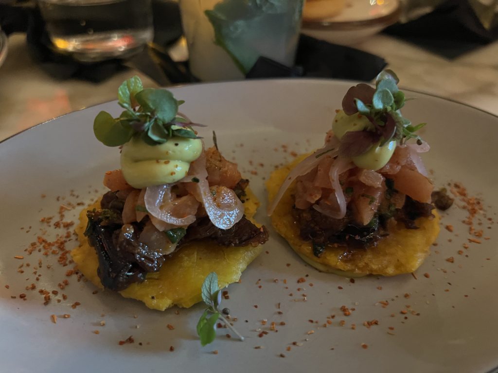 Marabu Miami Review — Tuna Toston Fancy Appetizers | Miami Happy Hour Cuban Restaurant