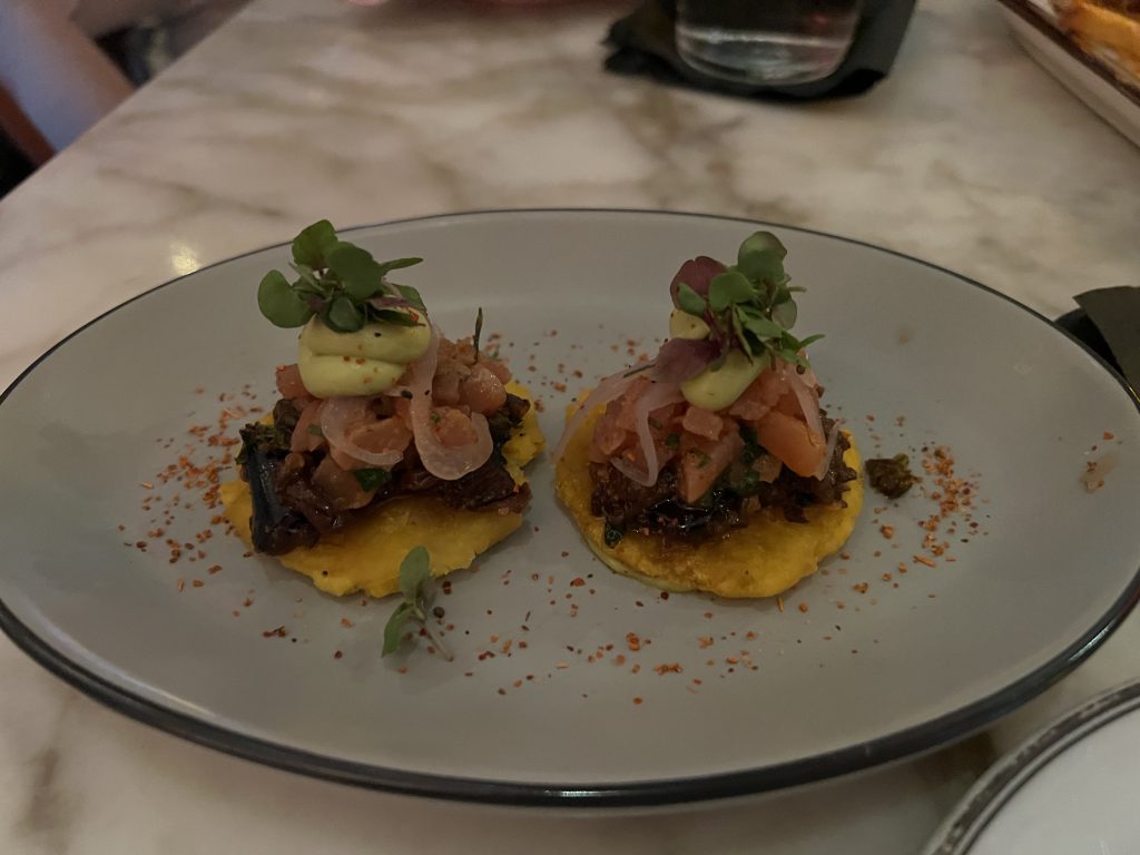 Marabu Miami Review — Tuna Toston Fancy Appetizers | Miami Happy Hour Cuban Restaurant