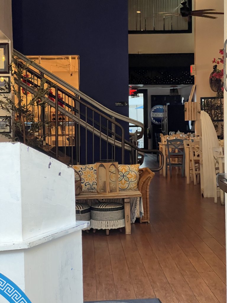 Meraki Greek Bistro Review Photos — Private Lounge Upstairs | Miami Restaurant Reviews