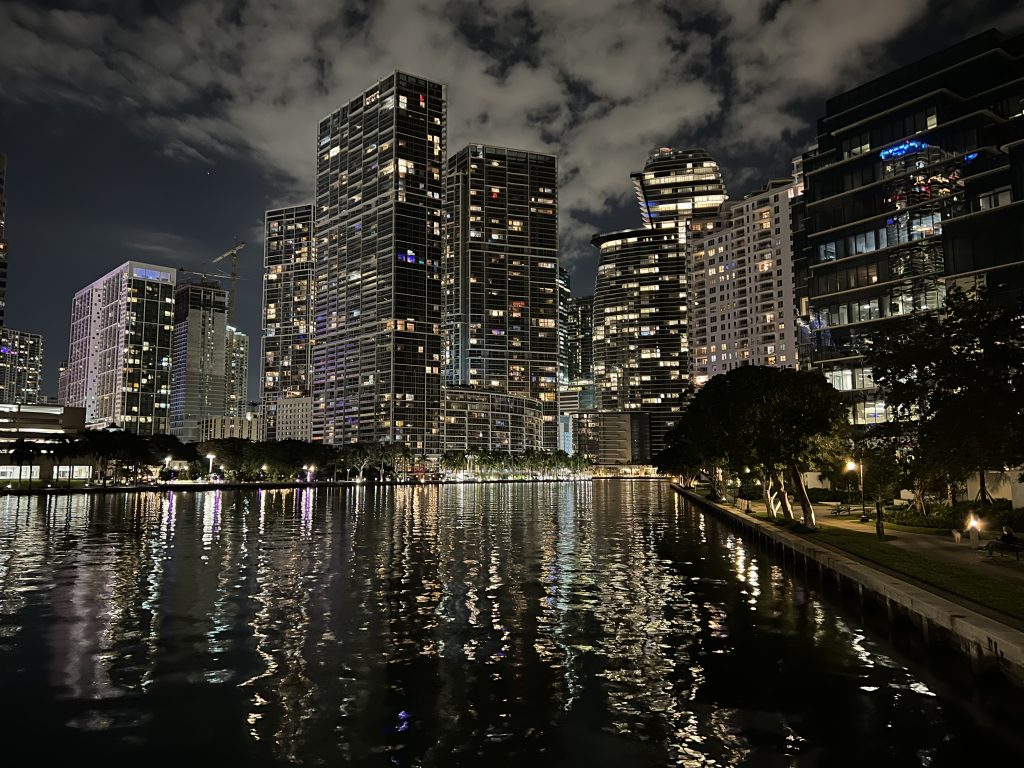 Brickell Miami Night Views